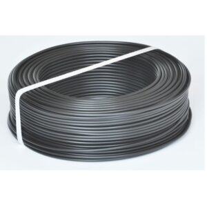 Rola 100m conductor masiv din cupru FY 1.5 (H07V-U) negru