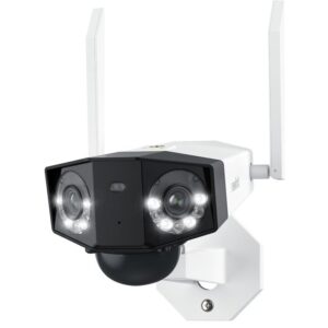 Camera supraveghere wireless GSM 3G/4G Reolink Duo 2 G750, 6MP, unghi vizual 180 grade, slot card, lumina alba/IR 30 m, 10.400 mAh, detectie oameni/ve