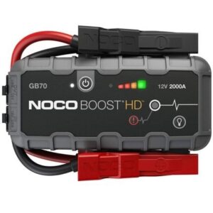 Robot Pornire Auto, Jump Starter Auto 12V Portabil, Curent Pornire 2000A Litiu-Ion, Noco Boost GB70
