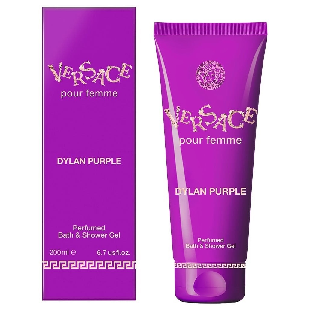 Gel de dus Versace Dylan Purple, Femei, 200 ml