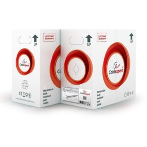 Cablu FTP Gembird FPC-5004E-SOL, CAT.5e, 305m (Gri)