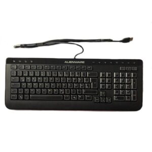 Tastatura ALIENWARE; layout: US; NEGRU; USB; MULTIMEDIA; '0VH31T'