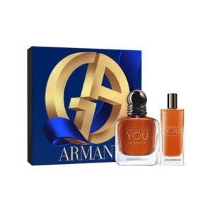 Giorgio Armani Stronger With You Intensely, Apa de Parfum, Barbati, 100 ml + 15 ml