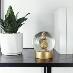 Glob de Zăpadă Decorativ cu Gnom Prietenos