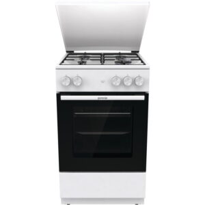 Aragaz GG5A14WJ, Gas hob, Gas oven, Width 50 cm, White