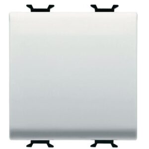 Intrerupator cap cruce 2M 16A Gewiss Chorus GW10101, alb