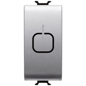 Duplicator tactil ( touch ) 1 modul Gewiss Chorus GW14906, titan