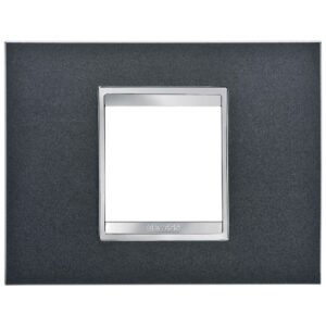 Rama 2 module Gewiss Chorus Lux GW16202VA, ardezie