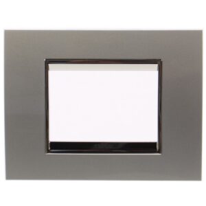 Rama ornament 3 module Gewiss Chorus Lux GW16203VT, titan