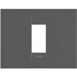 Rama 1 modul Gewiss Chorus Geo GW16401VN, negru satin