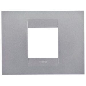 Rama ornament 3 module Gewiss Chorus Geo GW16403VT, titan
