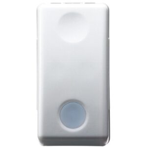 Intrerupator simplu 1 modul cu led Gewiss System GW20572, alb