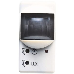 Detector de miscare cu infrarosu 1 modul Gewiss System GW20821, alb