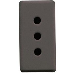 Priza standard italian 1 modul Gewiss System GW21201, negru