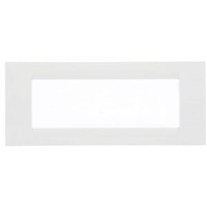 Rama ornament 6 module Gewiss System Virna GW22106, alb