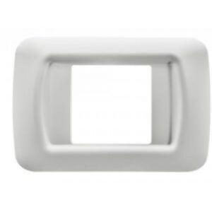 Rama ornament 2 module Gewiss System TOP GW22502, alb