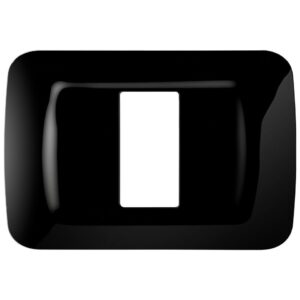 Rama ornament 1 modul Gewiss System TOP GW22511, negru