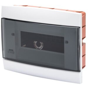 Tablou decorativ incastrat 8+1 /2 module alb Gewiss GW40225TB