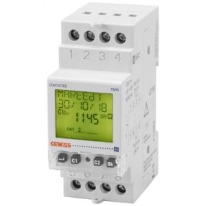 Programator digital sapt. 2CO 16A 230V 2 module Gewiss GWD6783