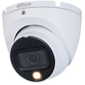Camera HDCVI Dahua HAC-HDW1500TLM-IL-A-0280B-S2, 5MP, lentila 2.8mm, Smart Dual Light 20m, microfon, IP67