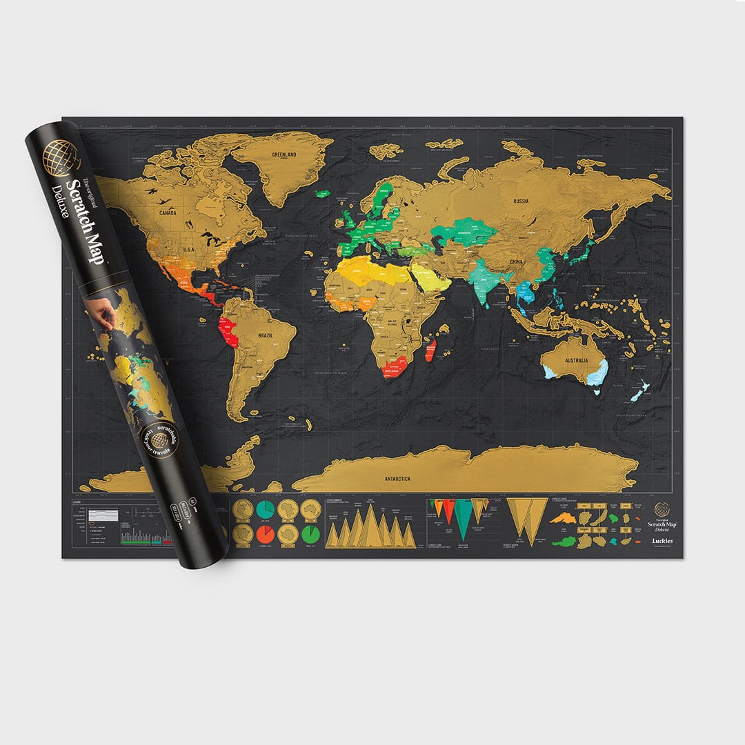 Harta Lumii Răzuibilă - Deluxe Edition