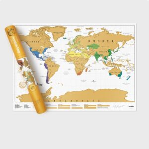 Harta Lumii Răzuibilă - Luckies of London Original