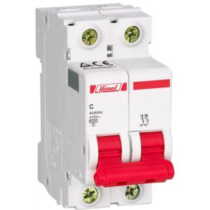 Siguranta automata 2P 50A curba C 4.5kA Himel HDB3WL2C50