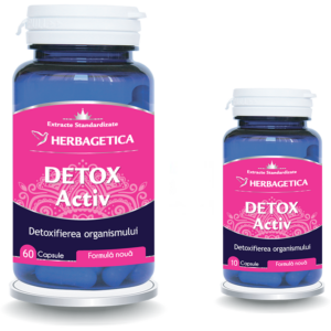 Pachet Detox Activ 60cps+10cps