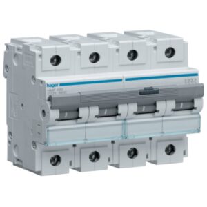 Siguranta automata 4P 100A 10kA curba C Hager HMF490