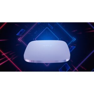 Centrala alarma wireless, LAN, WiFi integrat si comunicator Dual-sim AJAX Hub Plus WH