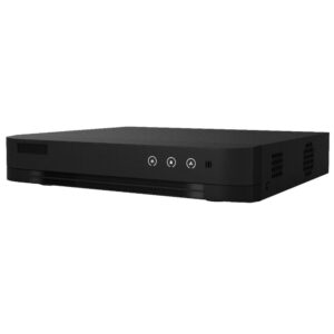 DVR 4 canale AcuSense Hikvision IDS-7204HQHI-M1/E(E), 5MP, Deep learning, audio via coaxial