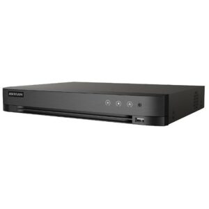 DVR 16 canale Turbo HD AcuSense Hikvision iDS-7216HQHI-M1/XT, 5MP lite, H265pro+, 1xSATA, audio