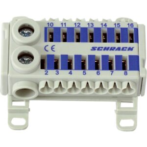 Clema cu conexiune rapida, albastru, 2 x 25 mm , 14 x 6 mm Schrack IK021078