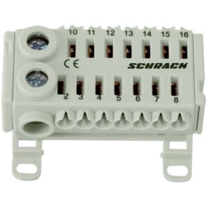 Clema cu conexiune rapida, alb, 2 x 25mm , 14 x 6 mm Schrack IK021081