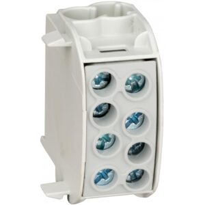 Clema derivatie, 35mm , 1P, Schrack IK026210 / 080210-X-4 gri