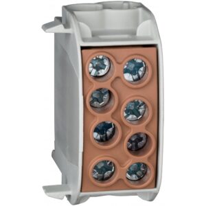 Clema derivatie, 35mm , 1P, Schrack IK026240 / 080210-X-4 maro