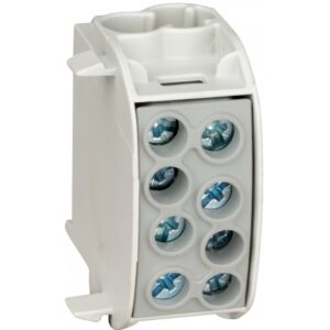 Clema de derivatie Cu-Al, 35mmp, 1P izolata Schrack IKA26210 / 080210-X-3 gri