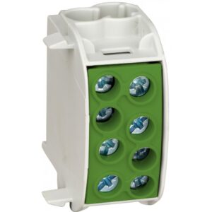 Clema de derivatie Cu-Al, 35mmp, 1P izolata Schrack IKA26230 / 080210-X-3 verde
