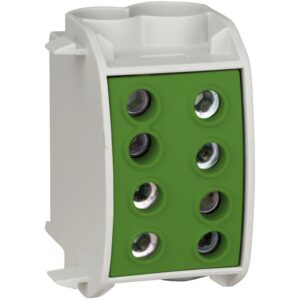 Clema de derivatie Cu-Al 70mmp 1P izolata Schrack IKA26330 / 080310-X-3 verde