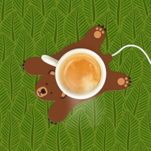 Incalzitor pentru Cana de Cafea USB - Ursuleț
