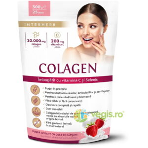 Colagen Pulbere cu Aroma de Capsuni 300g