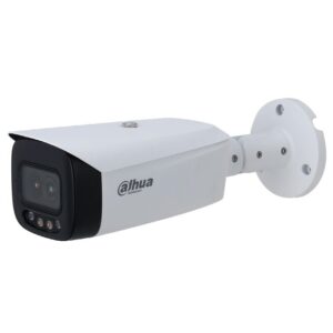 Camera IP Full Color Dahua IPC-HFW5449T1-ASE-D2-0360B, 4MP, lentila 3.6mm, IR si lumina 50m, microfon, difuzor, ePoE, IP67