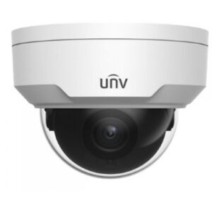 Camera dome IP UNV IPC328LR3-DVSPF28-F, 8 MP, lentila 2.8 mm, IR 30m, IK10, Ultra 265, fara slot card