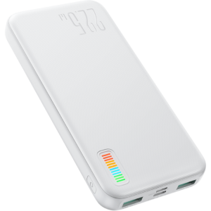 Baterie Externa 10000mAh Dazzling Series 22,5W alb (QP194)