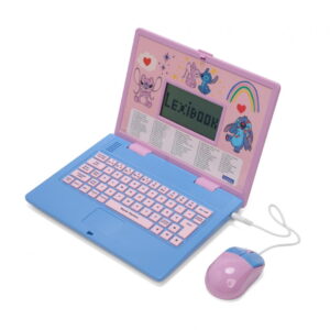 Jucarie Educationala LAPTOP EDUCATIONAL BILINGV EN/RO, STITCH