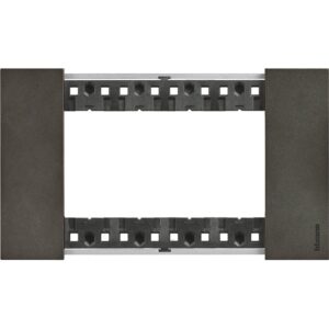 Rama ornament 4 module Bticino Living Now KA4804NG, space