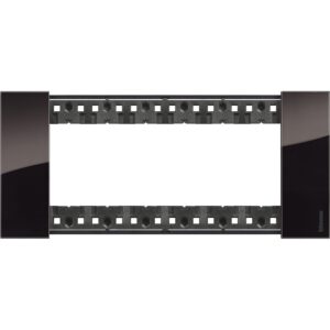 Rama ornament 6 module Bticino Living Now KA4806DG, night