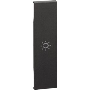 Tasta iluminabila 1M Bticino Living Now KG01A, negru