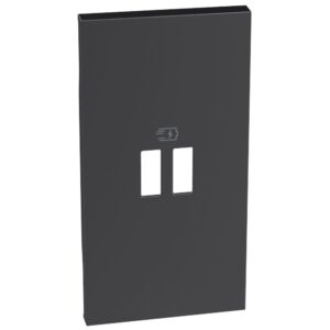 Tasta pentru incarcator usb 2 module Bticino Living Now KG12PD, negru