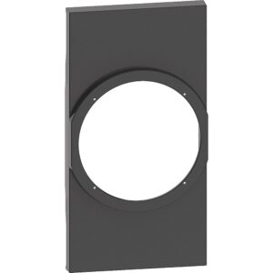 Placa 2 module pentru referinta KG4141AC Bticino Living Now KG34M2, negru